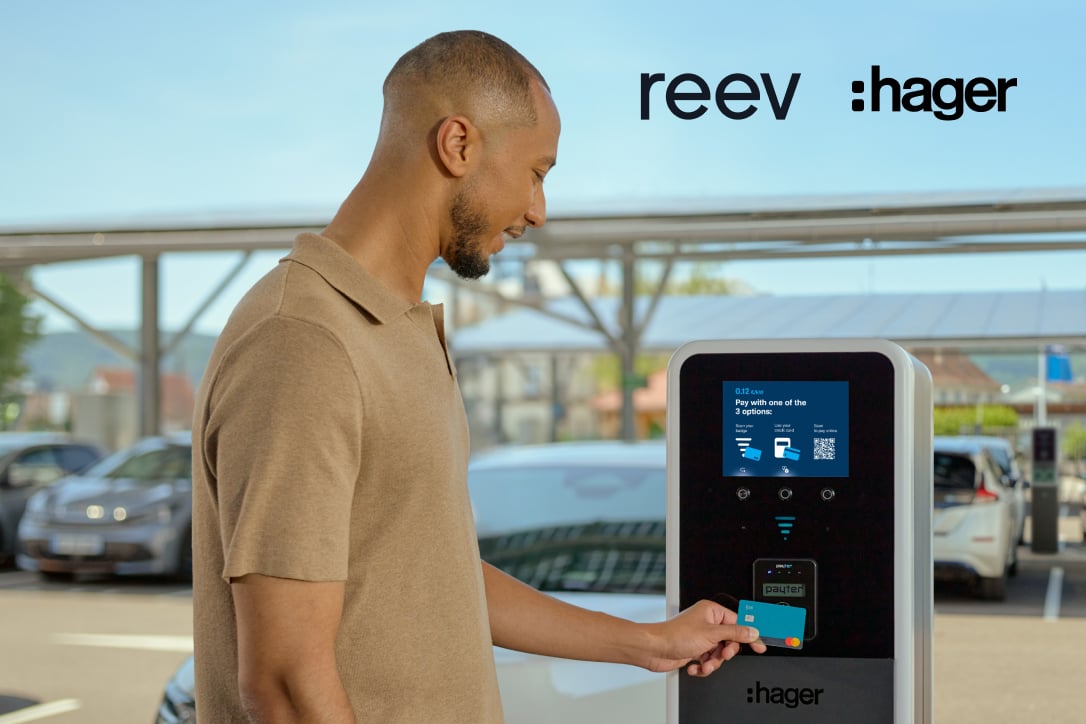 Webinaire eMobilité de reev & Hager : Les solutions de recharge de véhicules électriques pour les entreprises