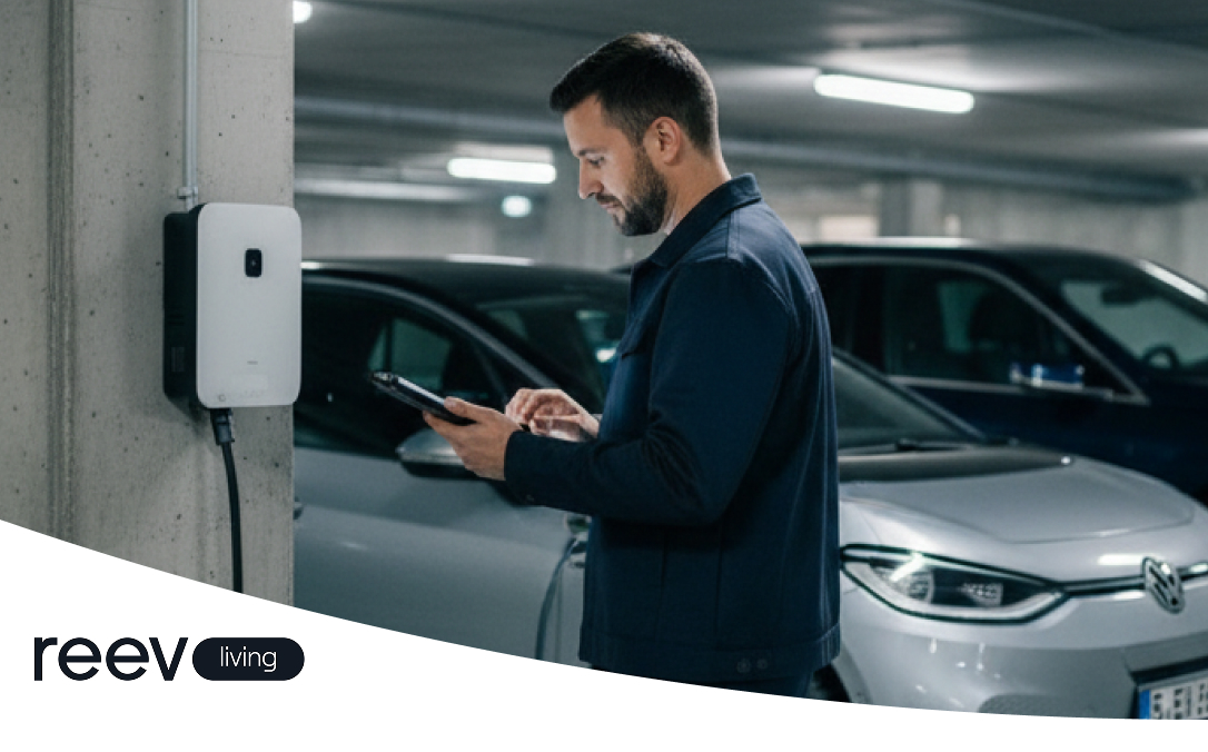reev Living Webinar: E-Auto-Laden im Mehrparteienhaus einfach umsetzen